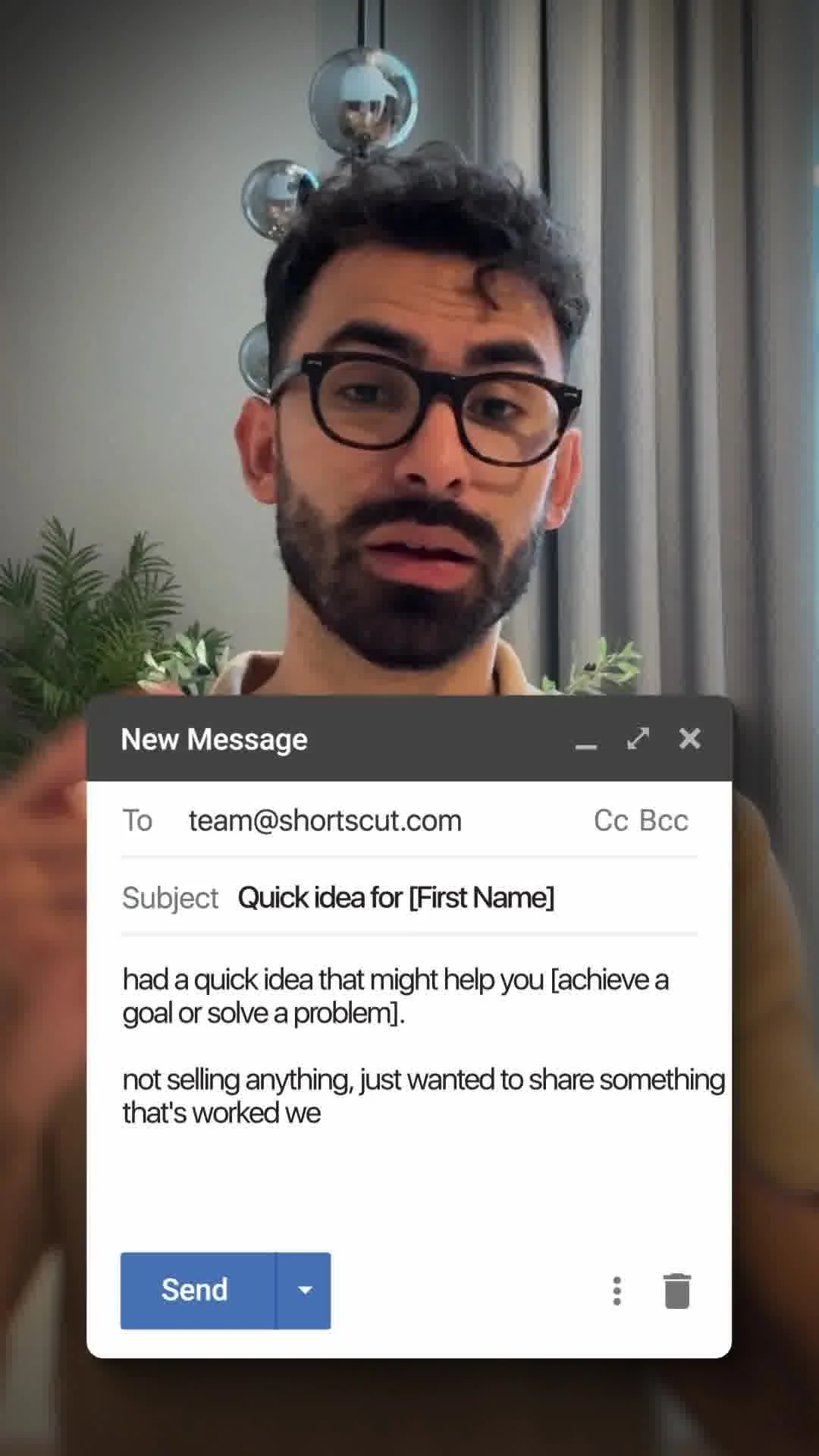 Anúncio em vídeo da Shortcut no formato Tela Verde e Conteúdo Educacional