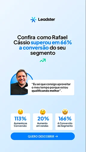 Anúncio da Plataforma de Conversão B2B no formato Anúncio Estático e Anúncio Retrato