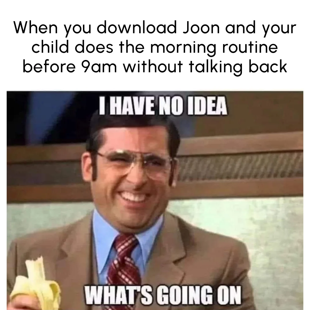 Anúncio da Joon no formato Meme