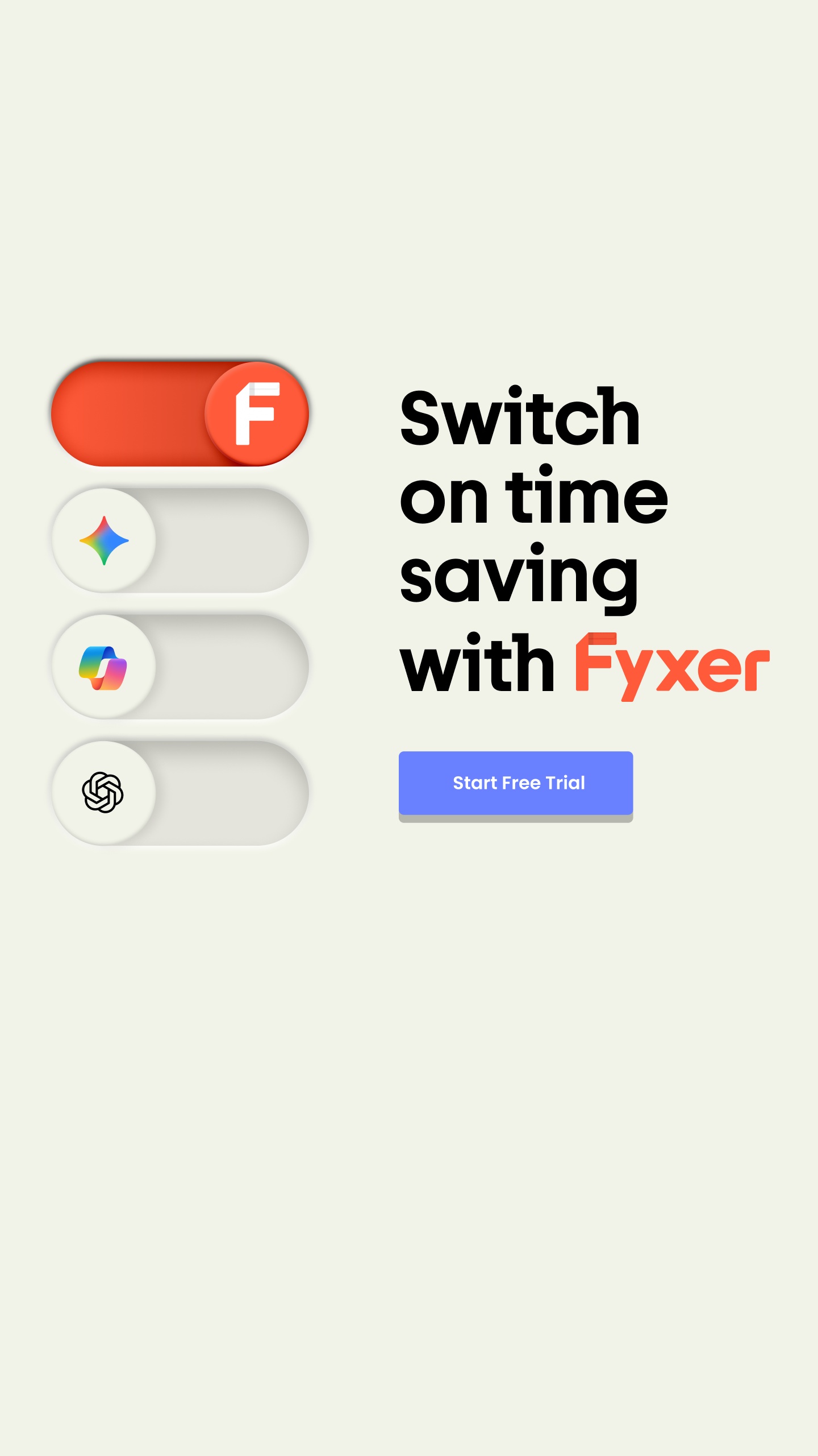 Anúncio da Fyxer no formato Anúncio Estático e Minimalista