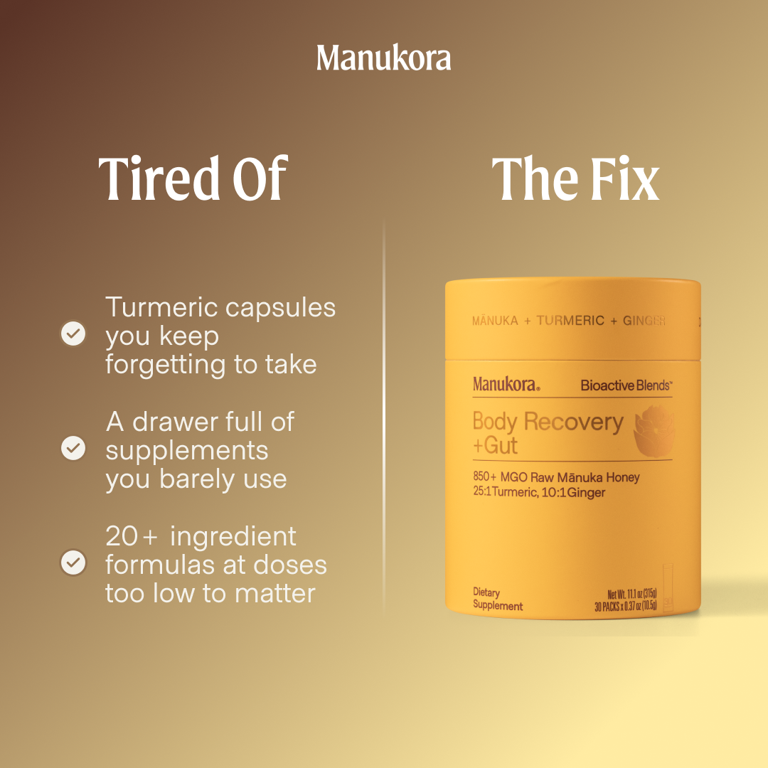 Anúncio da Manukora no formato Anúncio Estático e Problema vs Solução