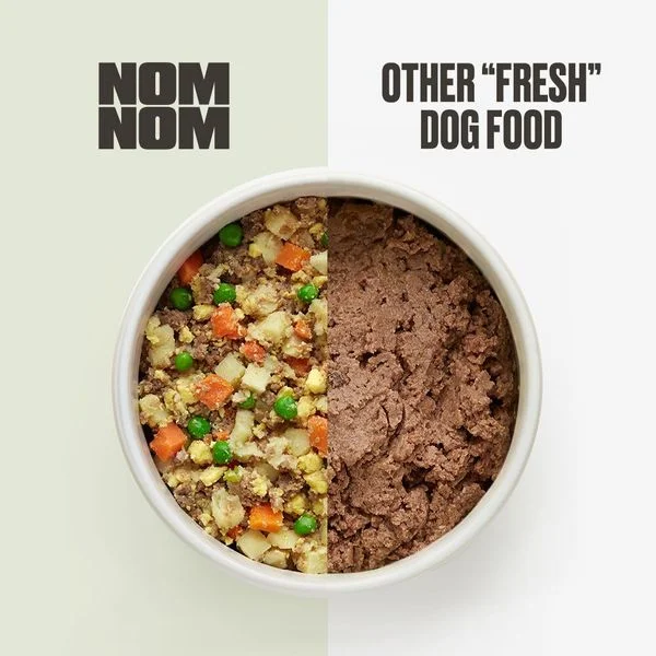 Anúncio da Nom Nom no formato Comparativo e Destaque de Produto