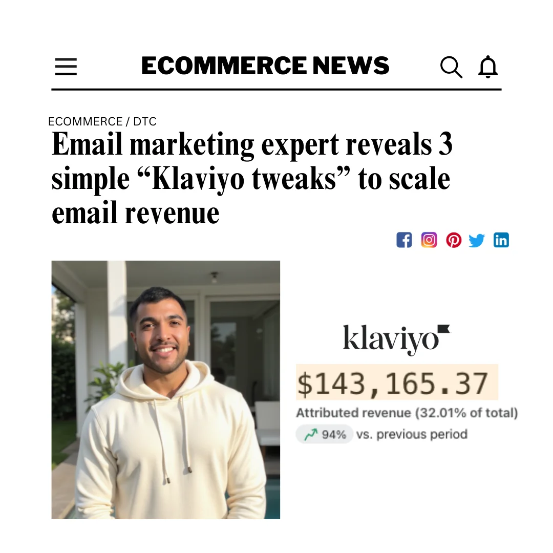 Anúncio da Expert em Email Marketing no formato Título com Dado e Listicle
