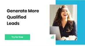 Anúncio da Leadfeeder no formato Anúncio Estático e Carrossel