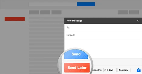 Anúncio da Boomerang for Gmail no formato Animação e Demonstração de Interface