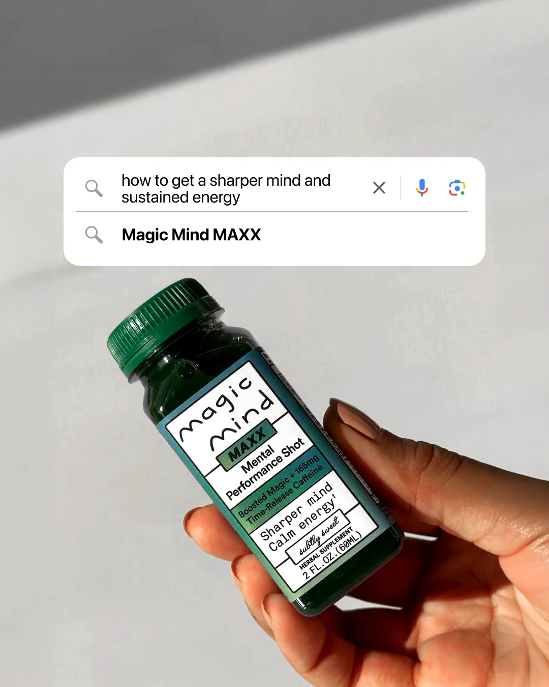 Anúncio da Magic Mind no formato Antes e Depois e Anúncio Estático