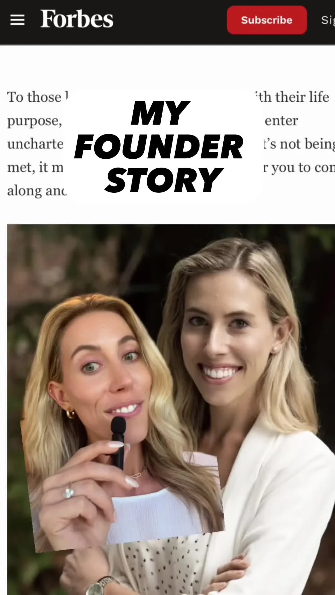 Anúncio em vídeo da Tannor's Tea no formato B-Roll e Founder Story