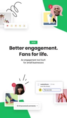 Anúncio da Buffer no formato Anúncio Estático e Demonstração de Interface