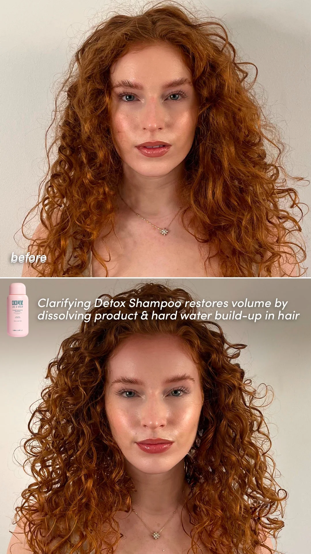 Anúncio da COCO & EVE no formato Demonstração de Produto