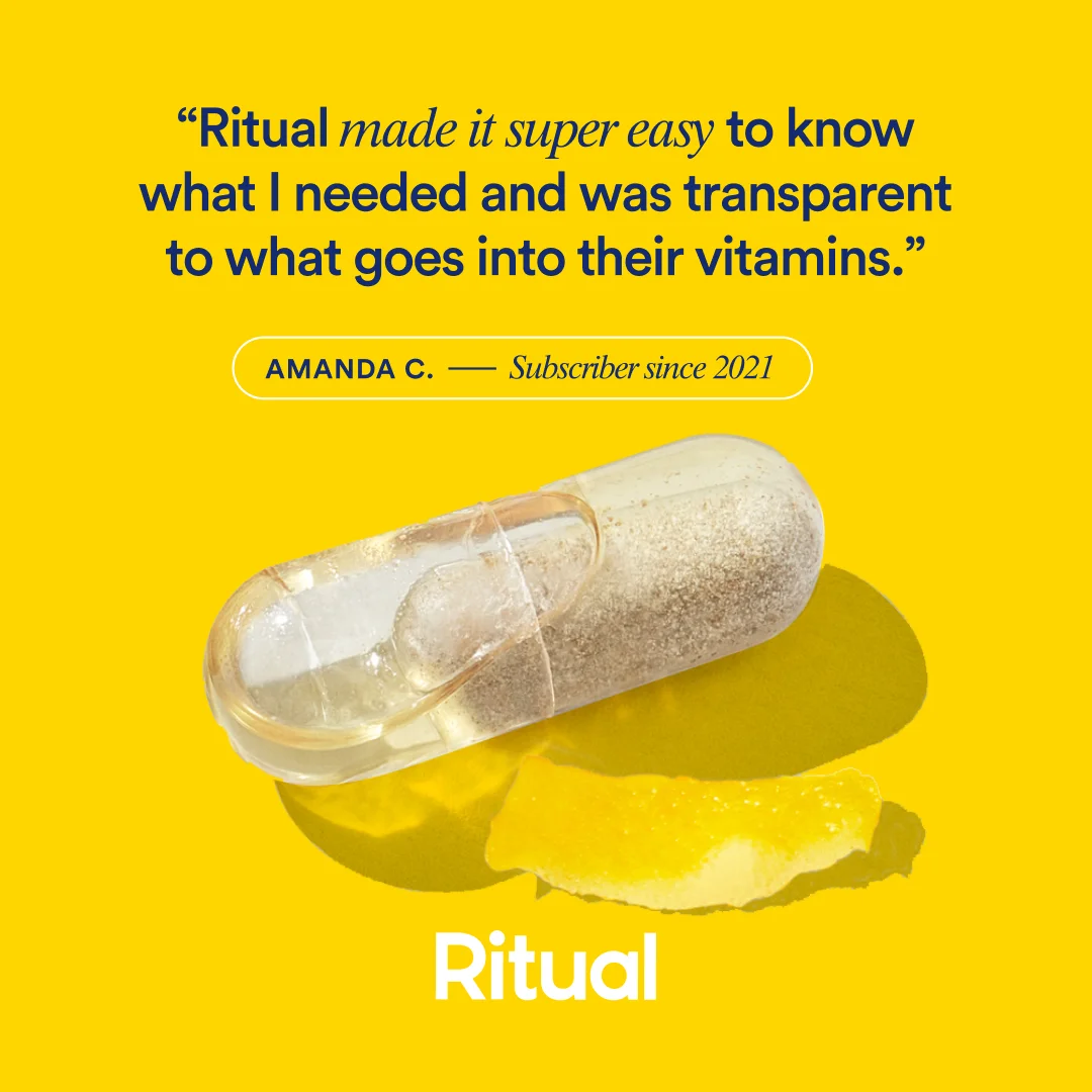 Anúncio da Ritual no formato Anúncio Estático e Depoimentos e Reviews