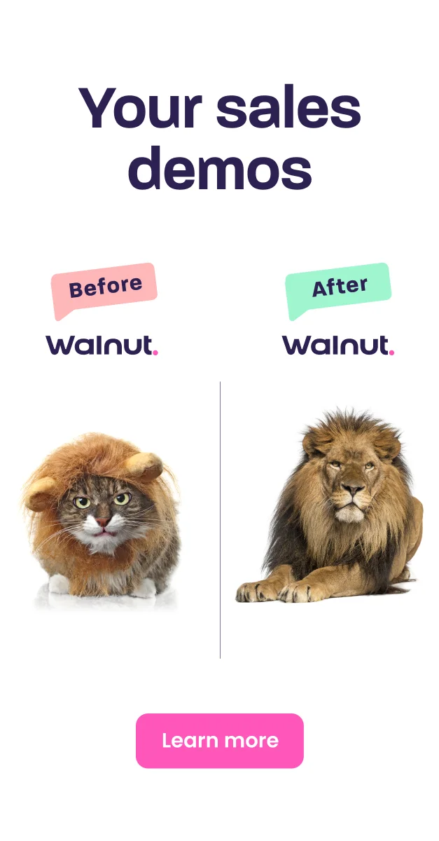Anúncio da Walnut no formato Humor