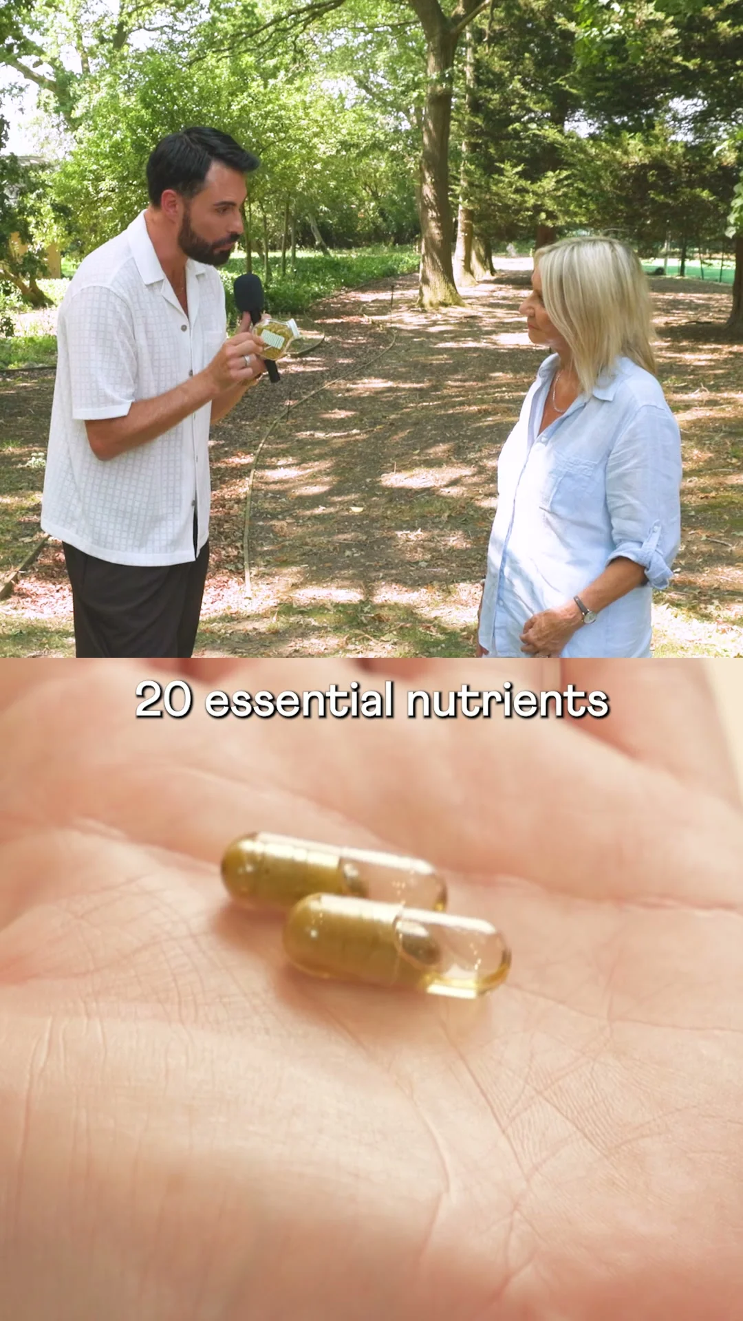 Anúncio em vídeo da Rylan no formato Antes e Depois