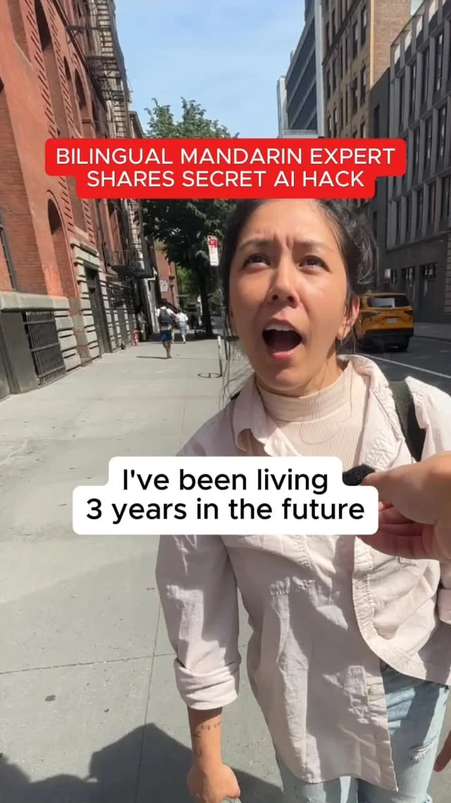 Anúncio em vídeo da Jumpspeak no formato Print de Conversa e Man on the Street