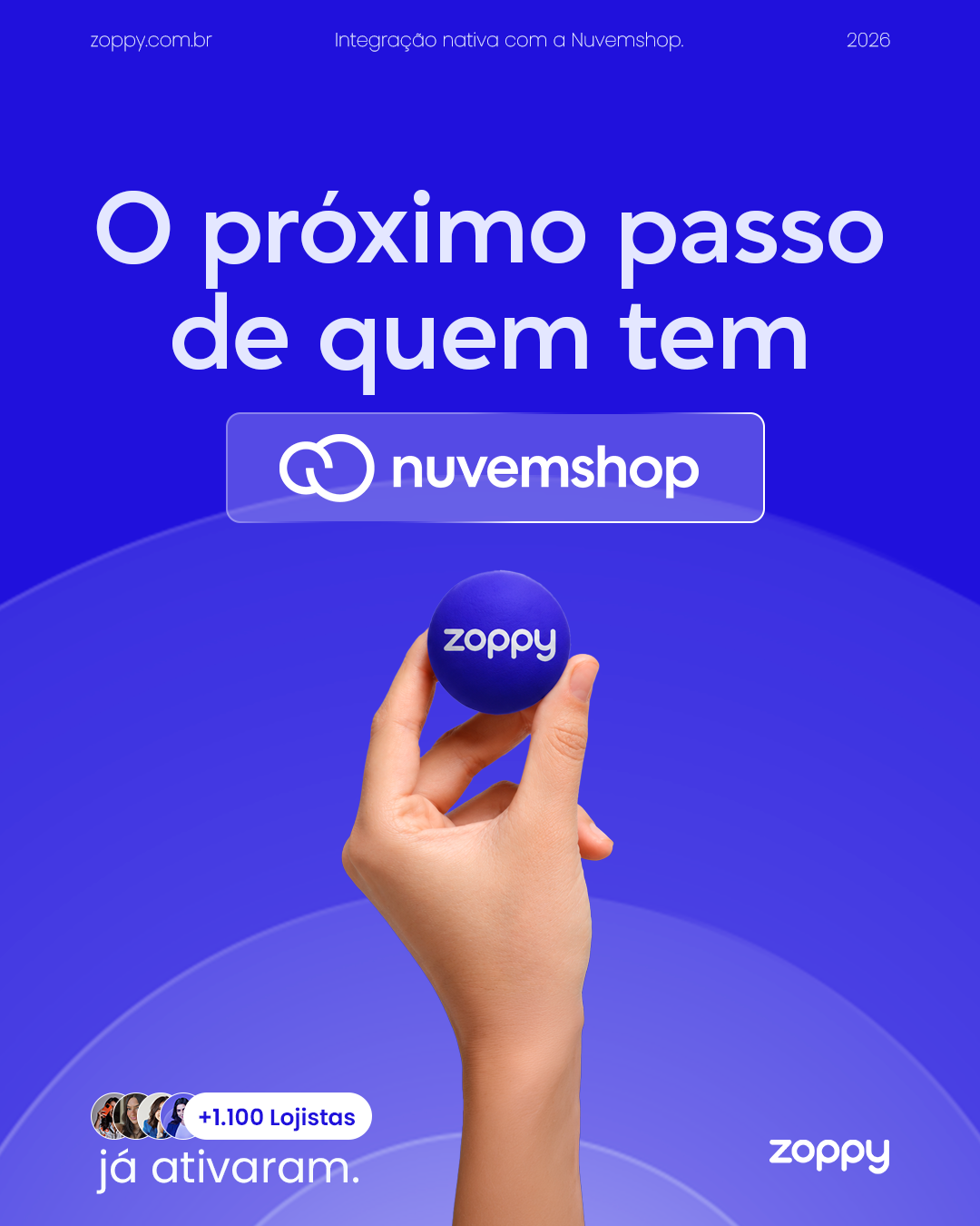 Anúncio da Zoppy no formato Anúncio Estático e Headline