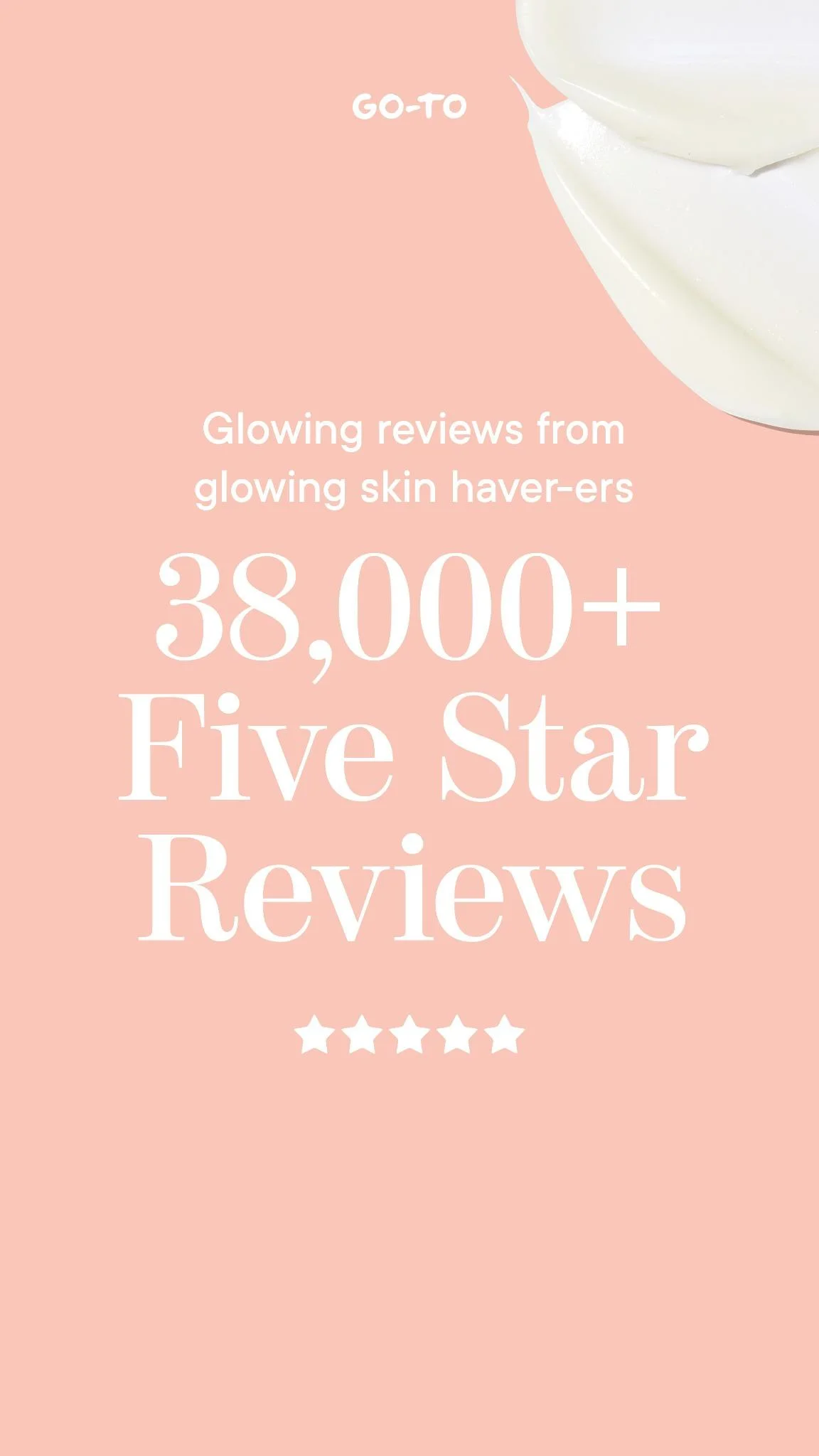 Anúncio da Go-To Skin Care no formato Anúncio Estático e Anúncio Retrato