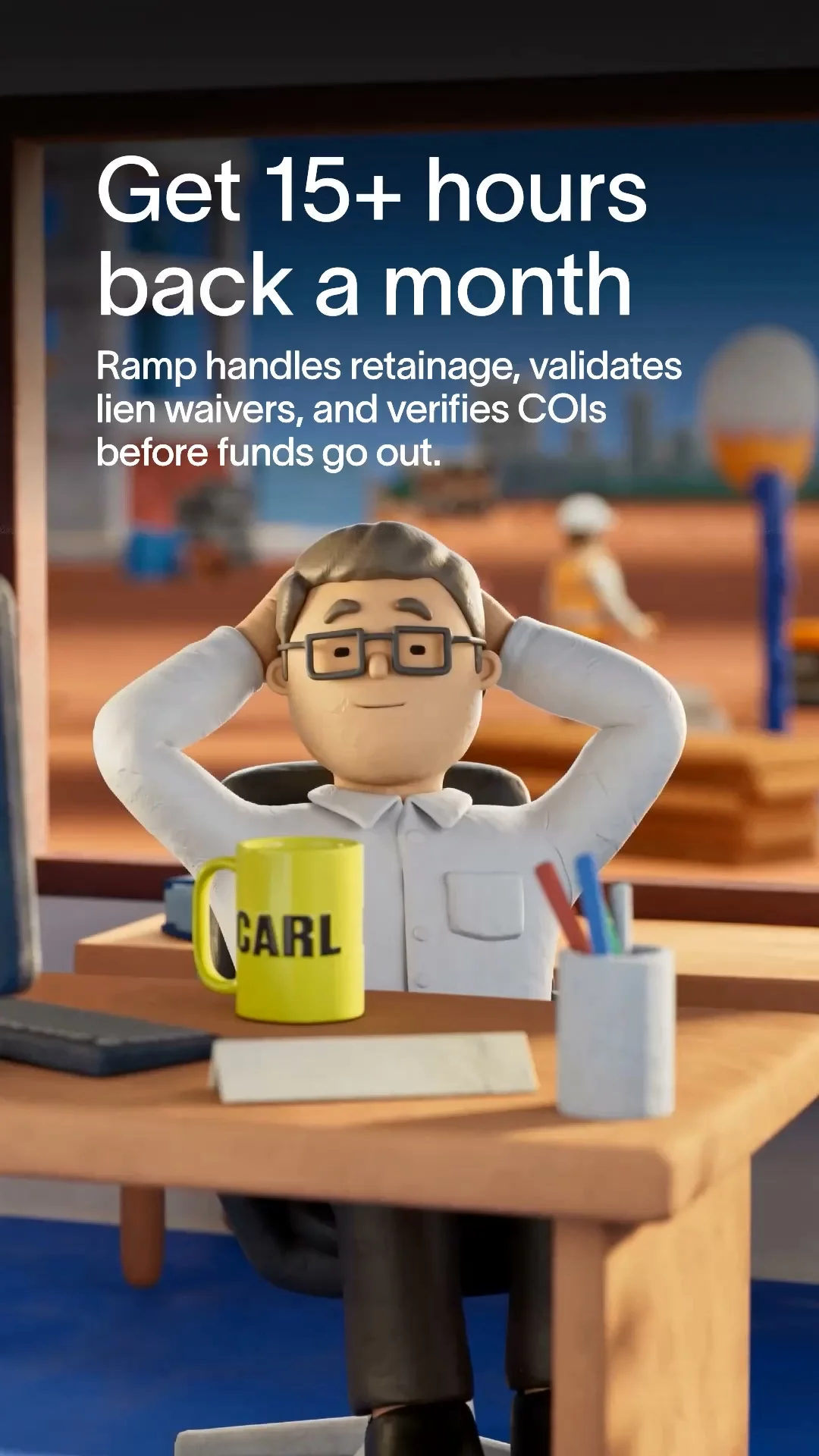 Anúncio em vídeo da Ramp no formato Animação