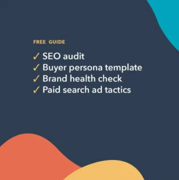 Anúncio da HubSpot no formato Anúncio Estático e Checklist